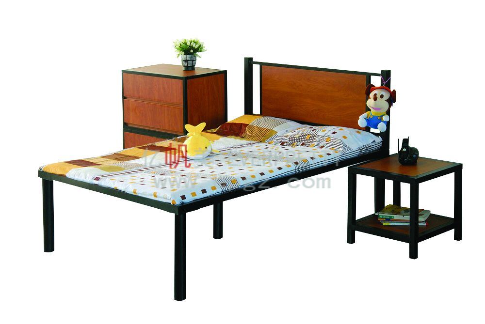 High Quality Dormitory Furniture Pakistan Style Student Steel Bed