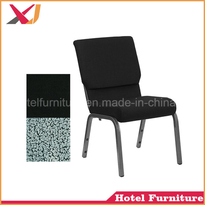 High Quality Linked Metal Banquet Wedding Church Chair for Theater Meeting
