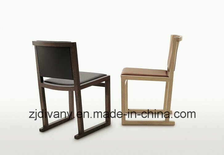 Modern Wooden Frame Dining Room Fabric Chair (C-41)