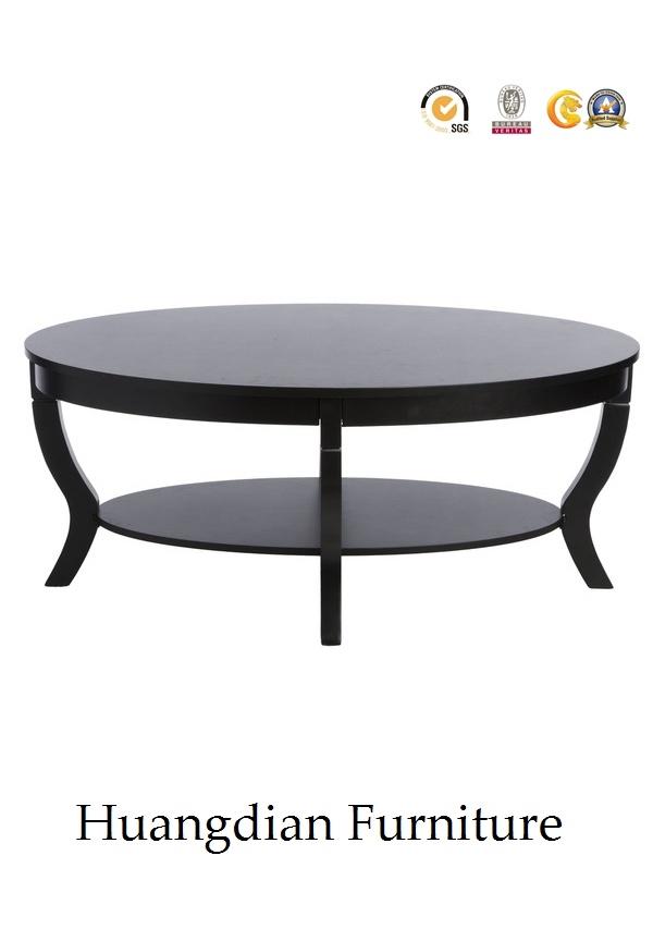 Oval Center Cocktail Coffee Table for Hotel Bedroom and Apartment Living Room (HD918)