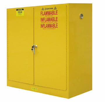 Yellow Flammable Storage Cabinet, Steel Industrial Safety Cabinet (SC3000)