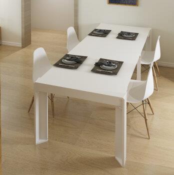 Stretching Table Foldable Dining Room Furniture