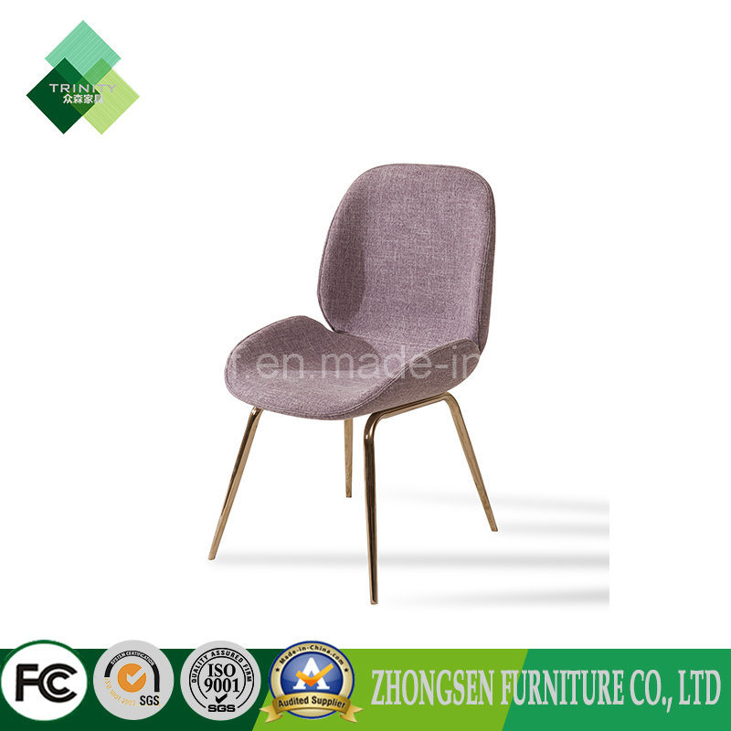 Double Color Fabric Chair Metal Frame Egg Chair for Sale