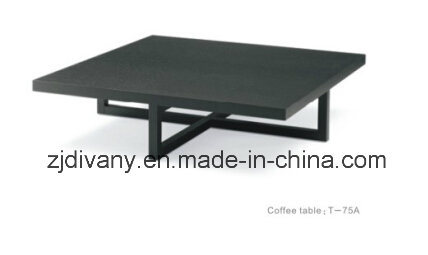 Italian Style Wood Coffee Table Square Tea Table