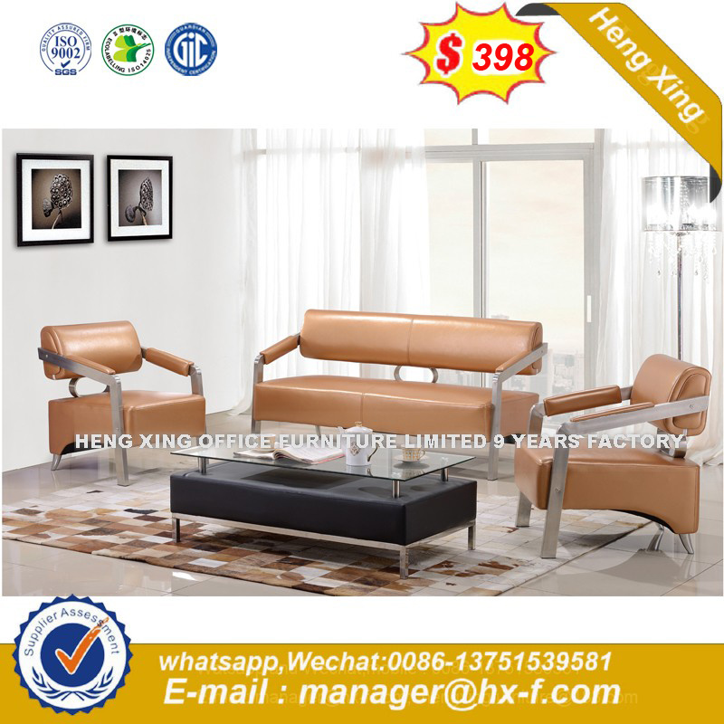 Modern Office Leather Classic Royal Living Room Sofa (HX-S262)