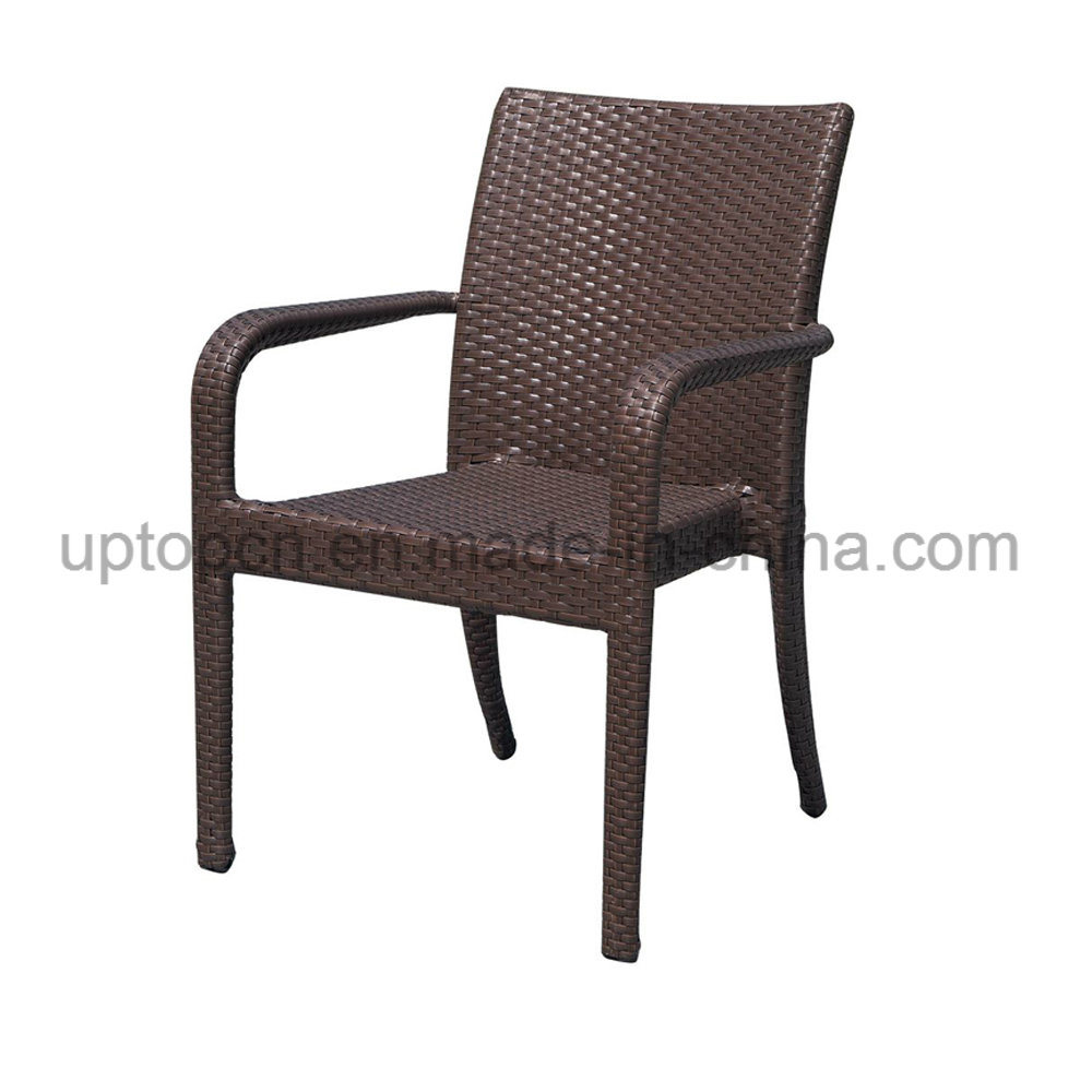 Leisure Outdoor Aluminum Tube Frame with PE Rattan Dining Chair (SP-OC818)