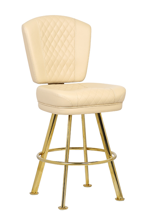 Modern Design Metal Artifical Leather Casino Bar Chair (FS-B8001)