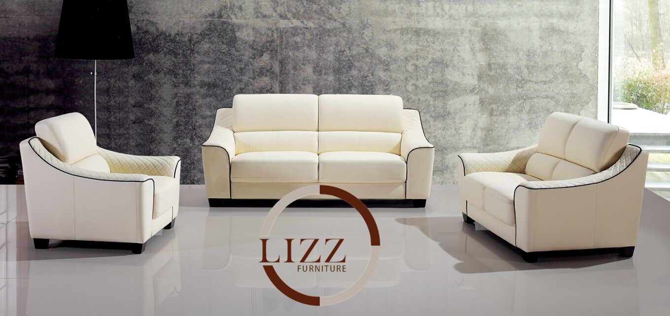 Austria Hot Sale Living Room Furniture 321 Leather Sofa