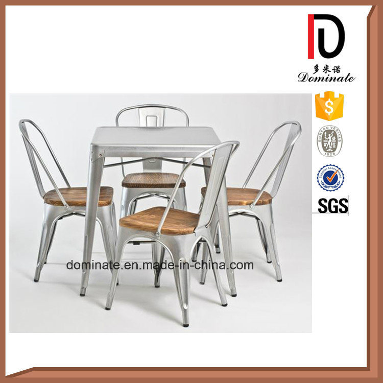 Elegant Design Stackable Durable Dining Chair with Solid Wood Cushion
