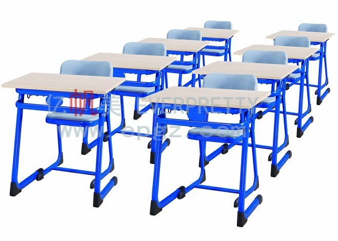School Furniture Classroom Student Single Desk with Chair Sf-32f
