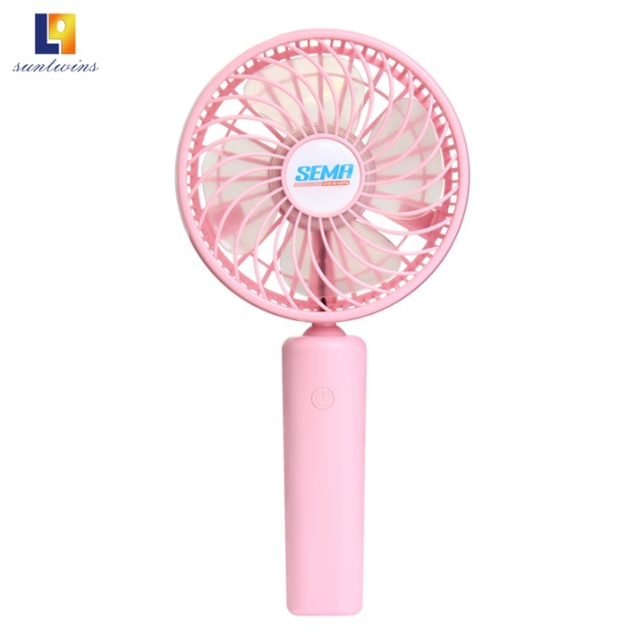 3W USB Rechargeable Stand Mini Electric Hand Fan