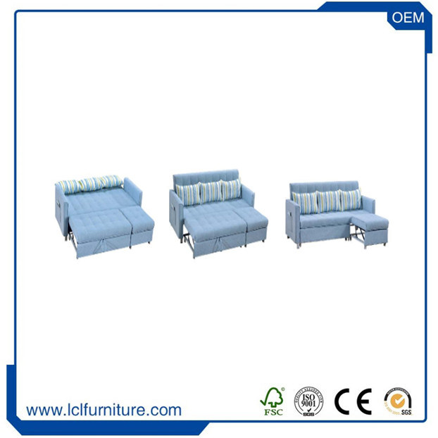 Modern Mini Fabric Sofa Bed King Size Relaxing Sofas Made in China