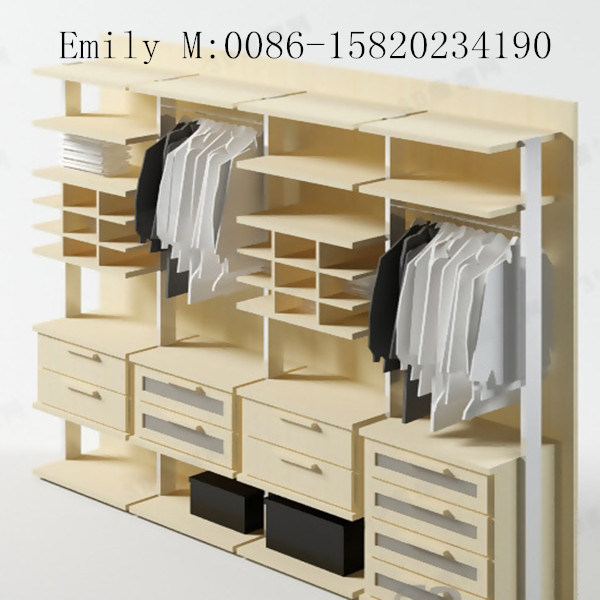Whole Sale E1 Grade Clothes Wardrobe (ZHUV factory)