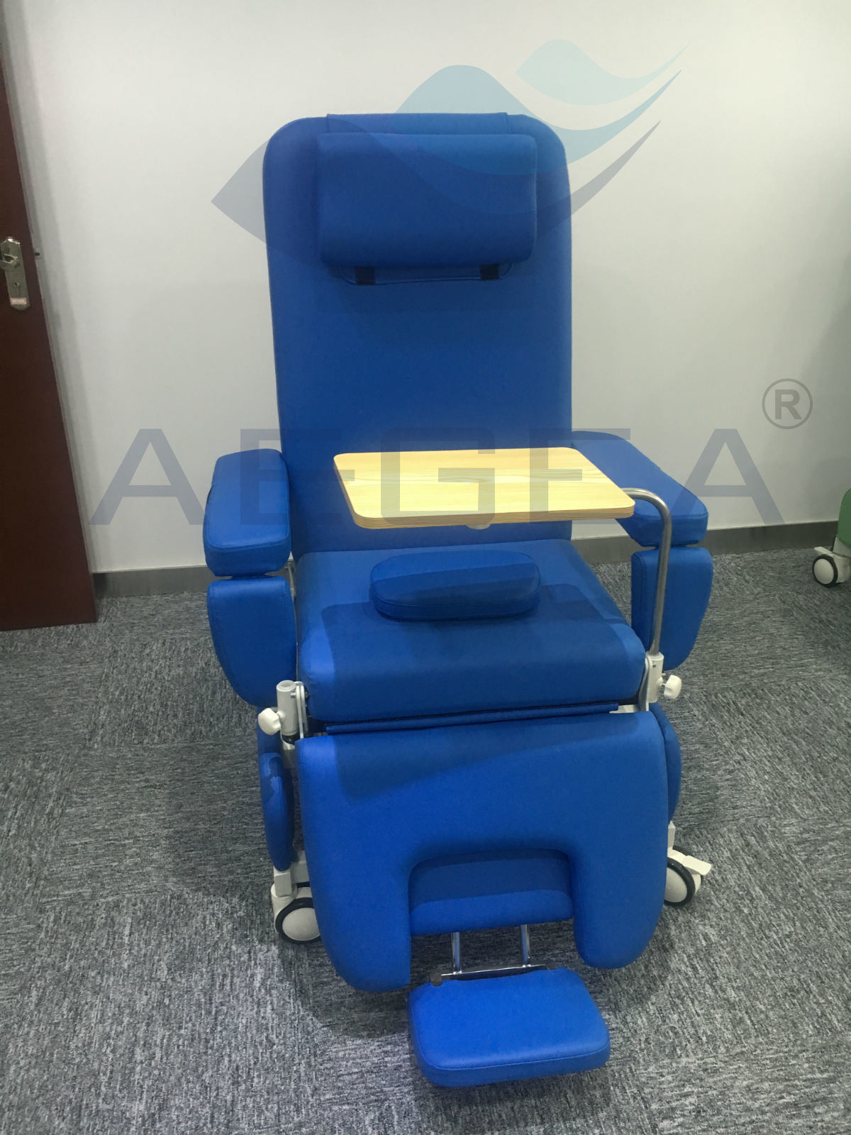 Hospital Manual Medical Blood Donation Collection Chair