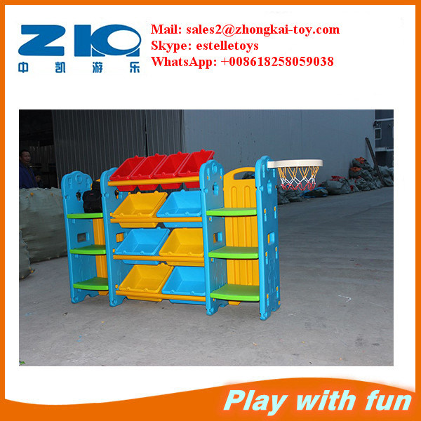 High Quality Children Plastic Cabinet Toys Shelf on Sell