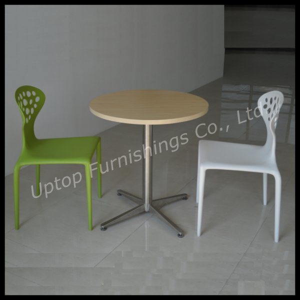 Wholesale 4 Star Round Wooden Top Laminate Cafe Table (SP-RT372)