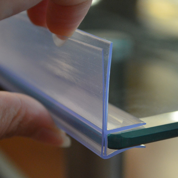Glass Shelf Data Strip Talker Shelf for 6mm (DS-1021)