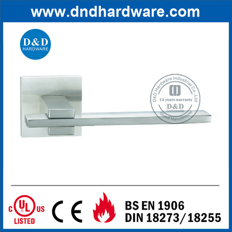 Furniture Hardware Square Door Lever Handle with Ce Certification
