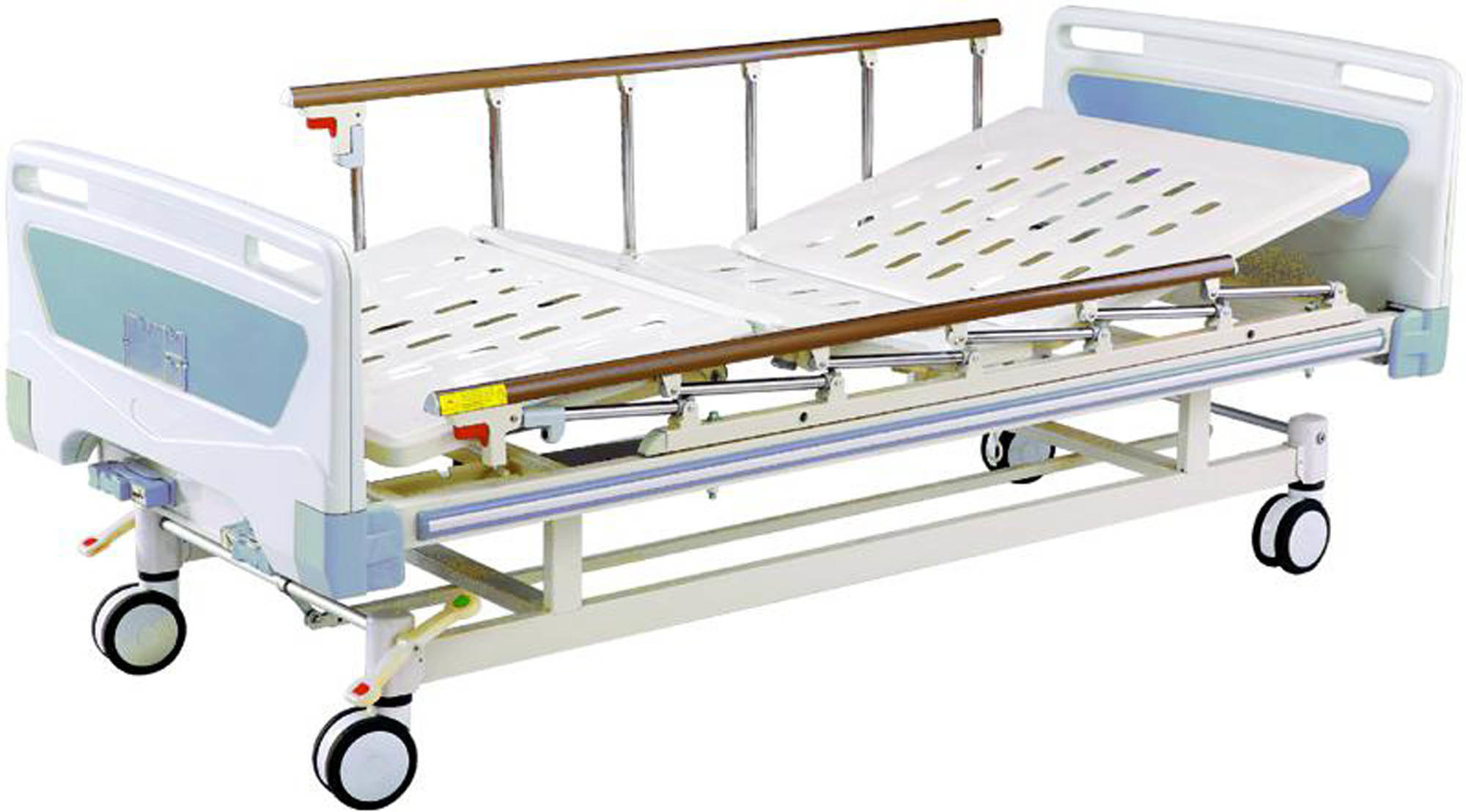 Medical Equipment Movable Two-Fuction Full-Fowler Hospital Bed