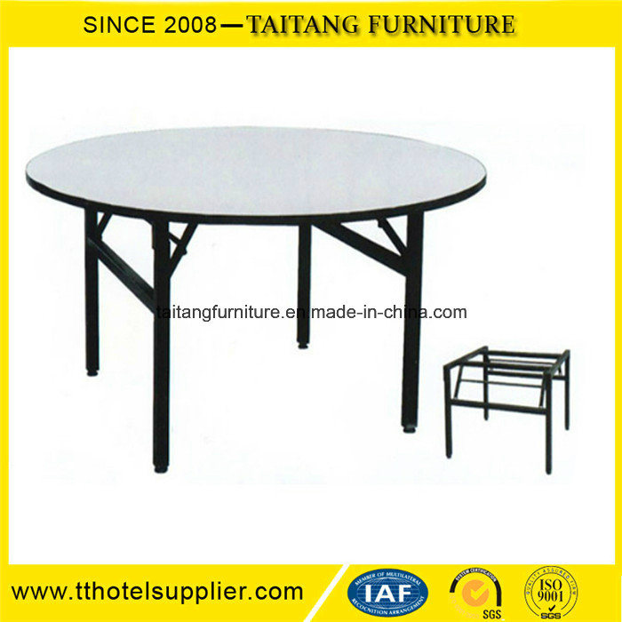 Round Banquet Table Wooden PVC Used Wholesale