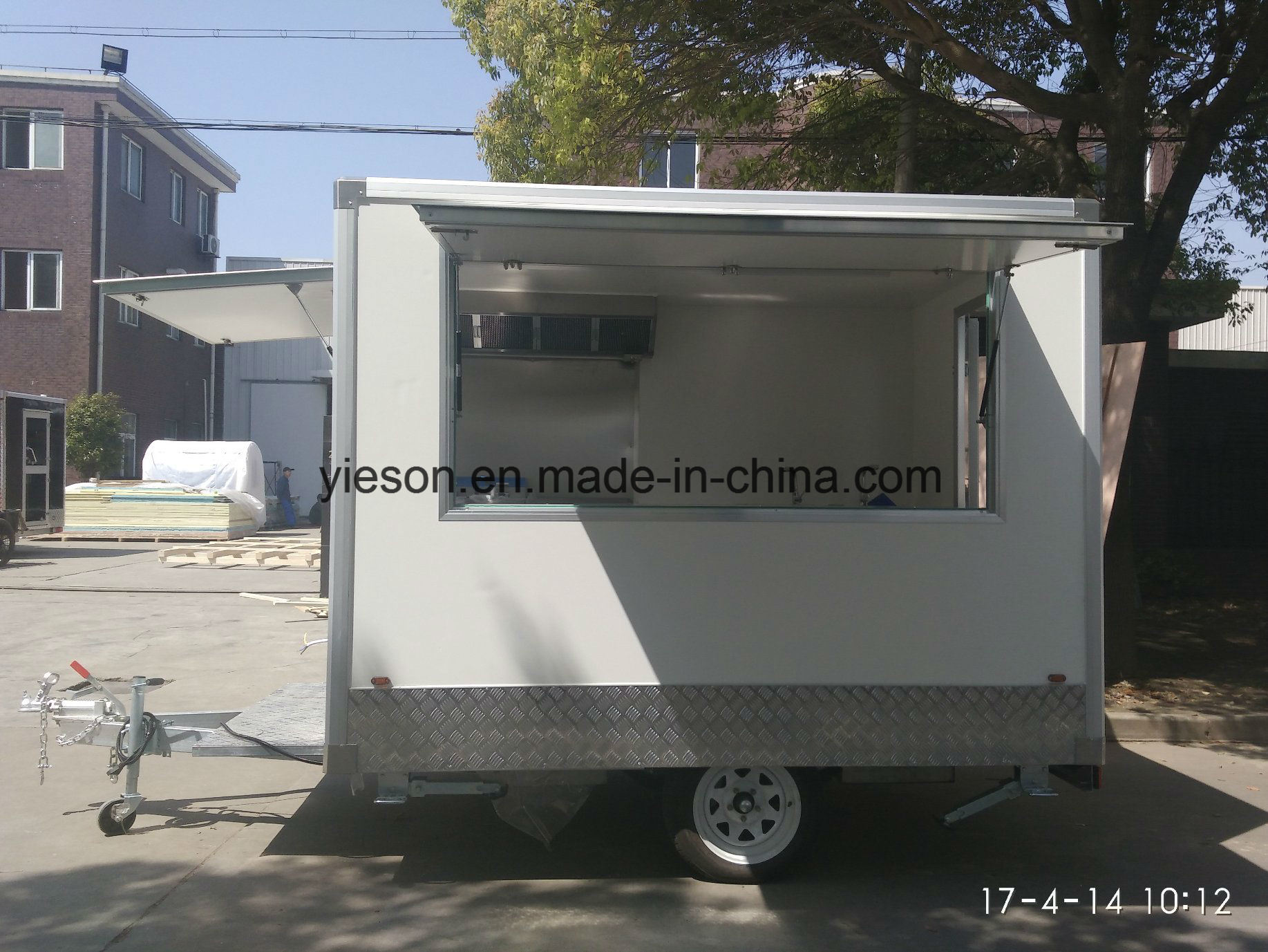 Yieson Custom Mobile Food Van for Sale