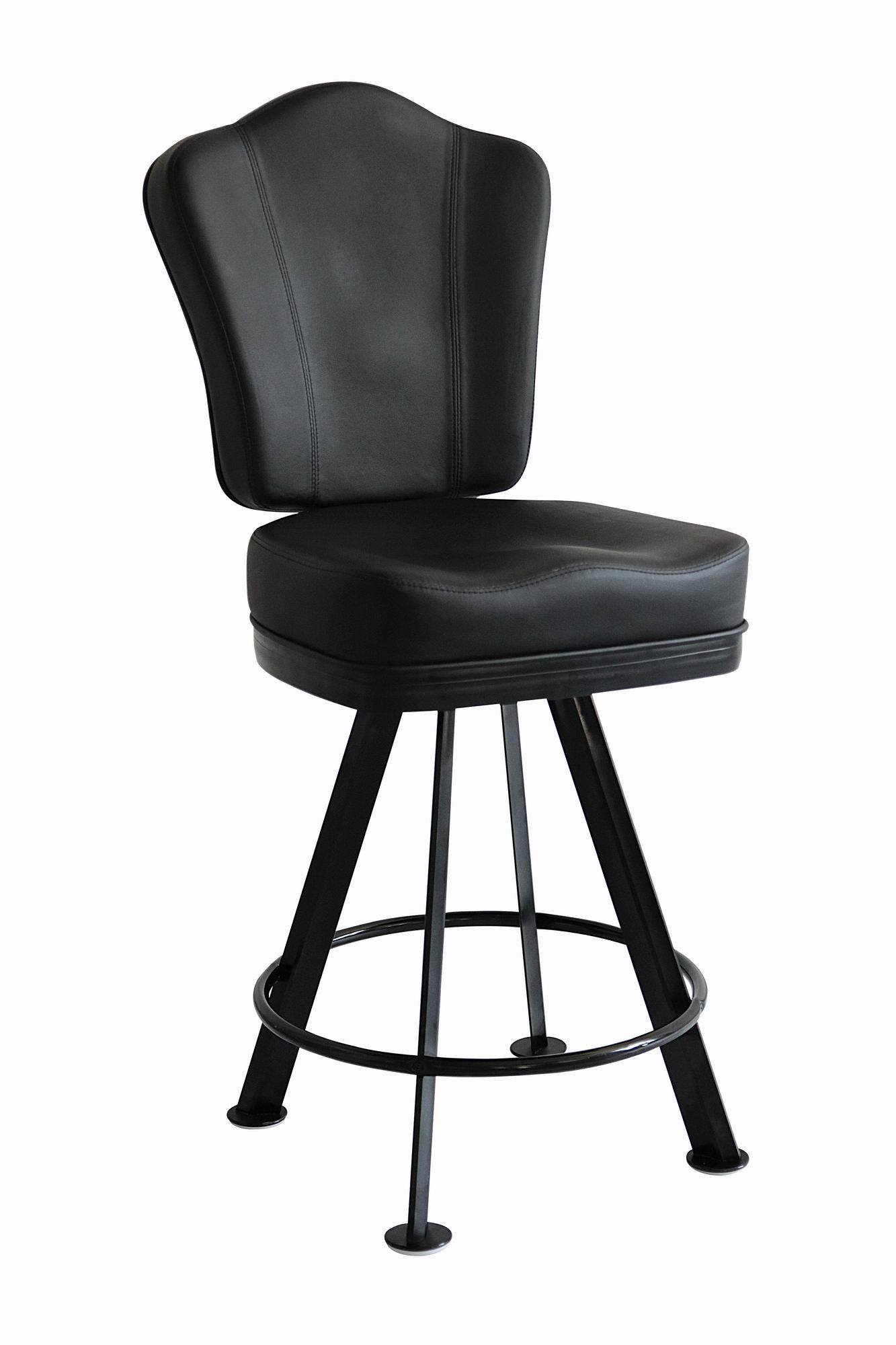 Modern Faux Leather Poker Gamble Casino Chair with Back (FS-G8010D2)