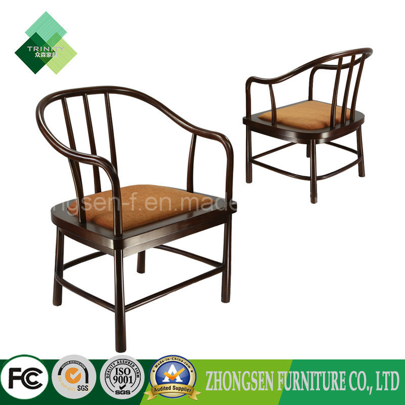 Neo-Chinese Style Wood Armchair Vintage Dining Chair for Sale (ZSC-46)