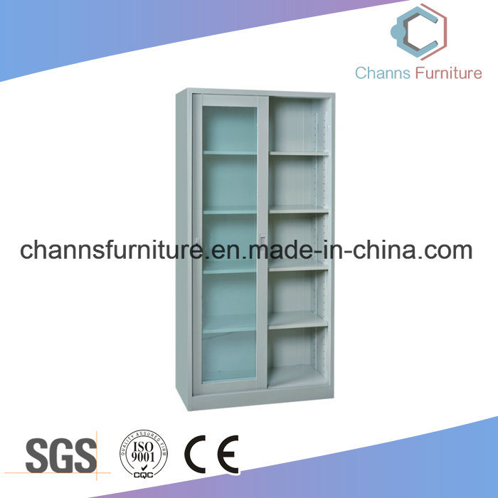 Hot Sale Office Furniture Metal File Cabinet with Glass Door