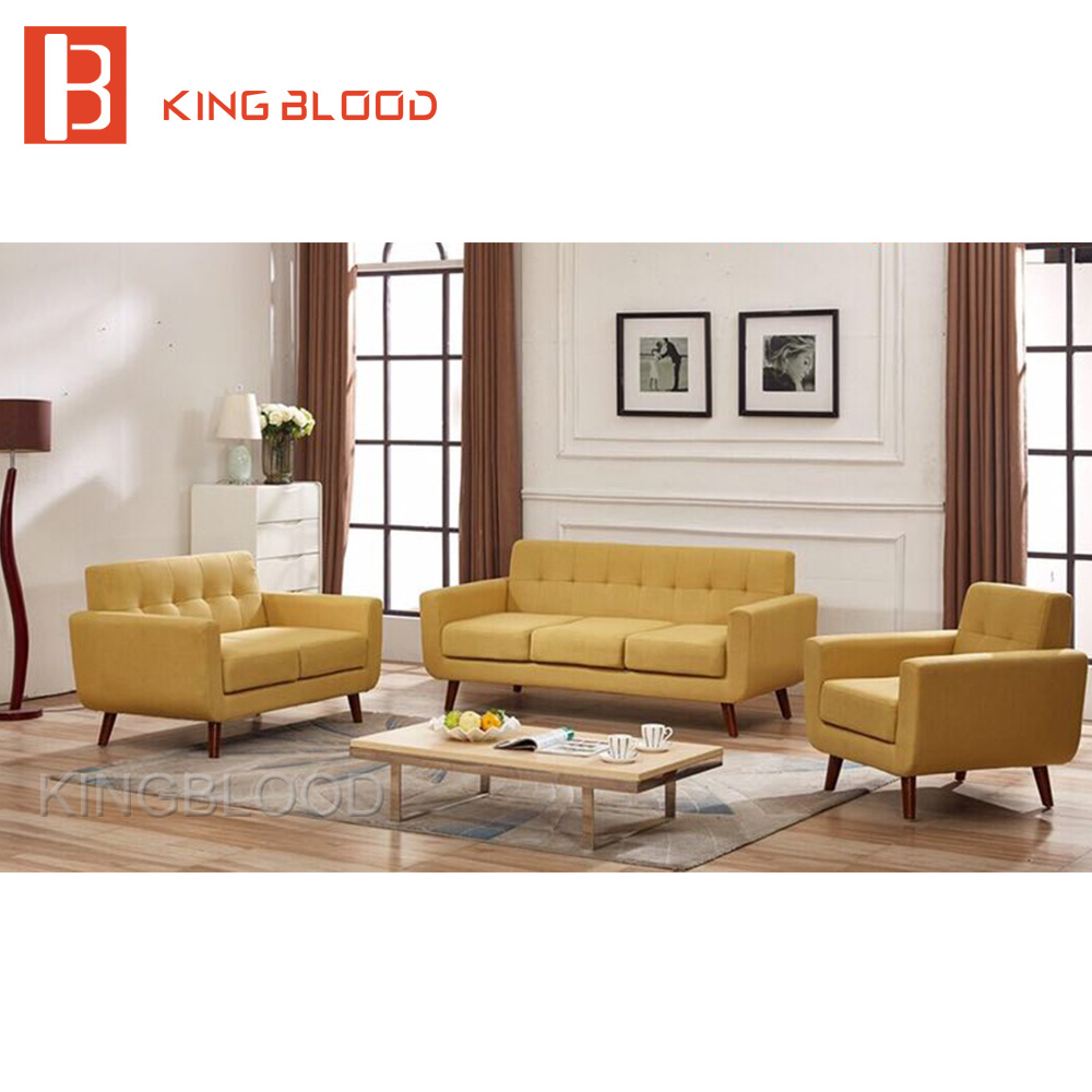 Simple Fabric Sofa Sets Design for Drawing Room with Japanese Style