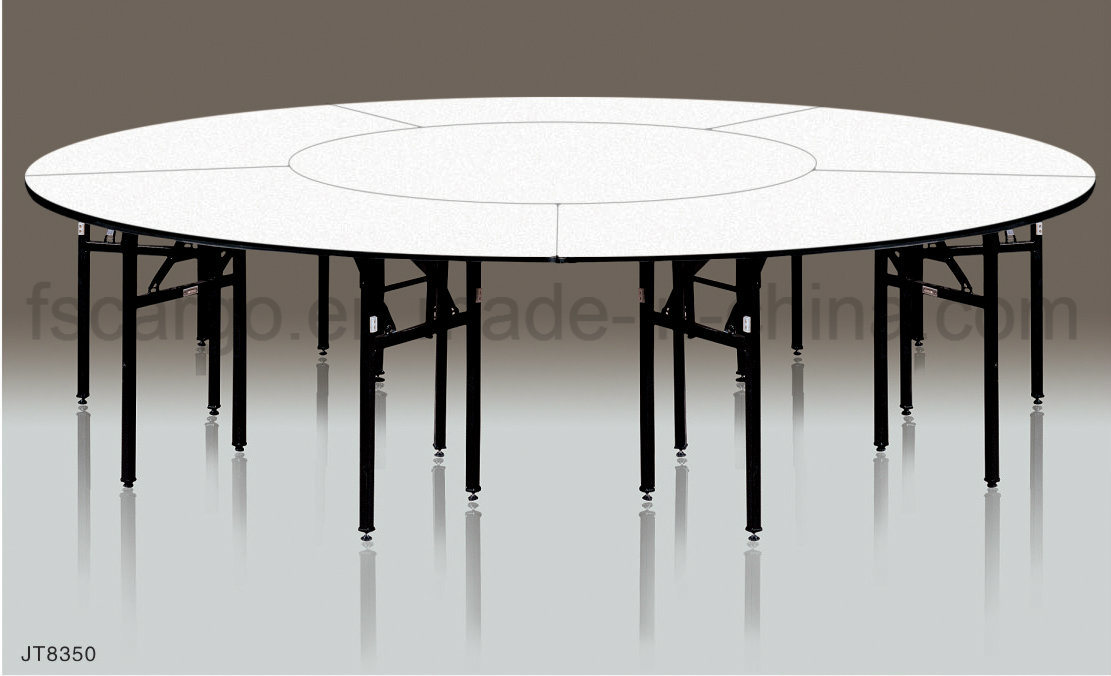 Assembled Round Banquet Table for 5 Star Hotel Hall Used (JT8350)