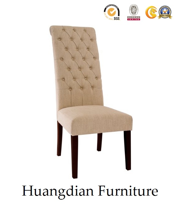 Commercial High Back Tufted Leather Restaurant Dining Chair (HD069)