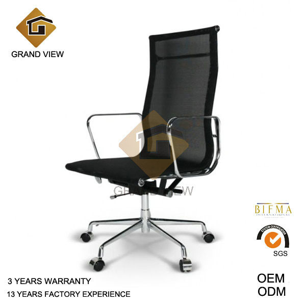 Black Mesh Manager Executive Office Furniture (GV-EA119 mesh)