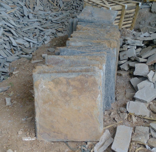 Decorative Slate Natural Stone Column Capping (SMC-PC053)
