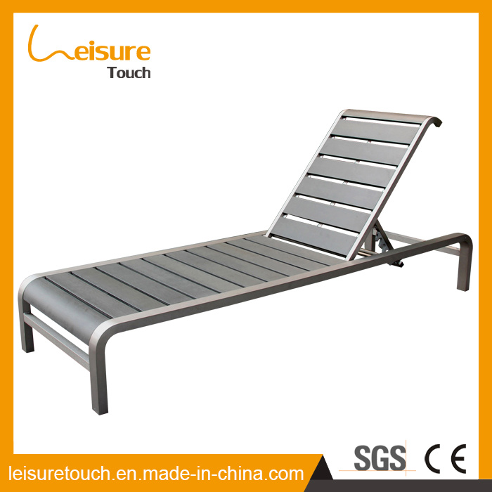 Outdoor Garden Patio Furniture Gradient Adjustable Aluminum Lying Bed Sun Beach Lounge Reclining Deck Chair