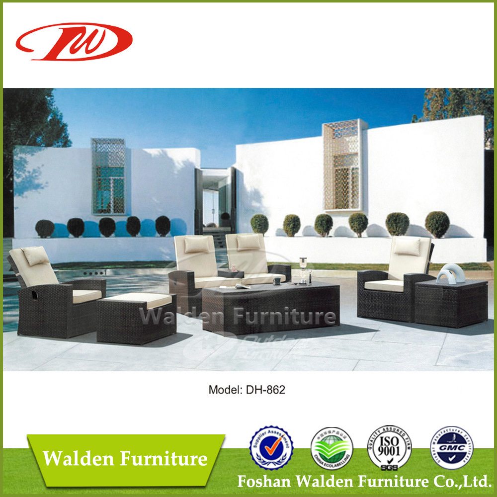 Rattan Furniture Outdoor Sofa (DH-862)