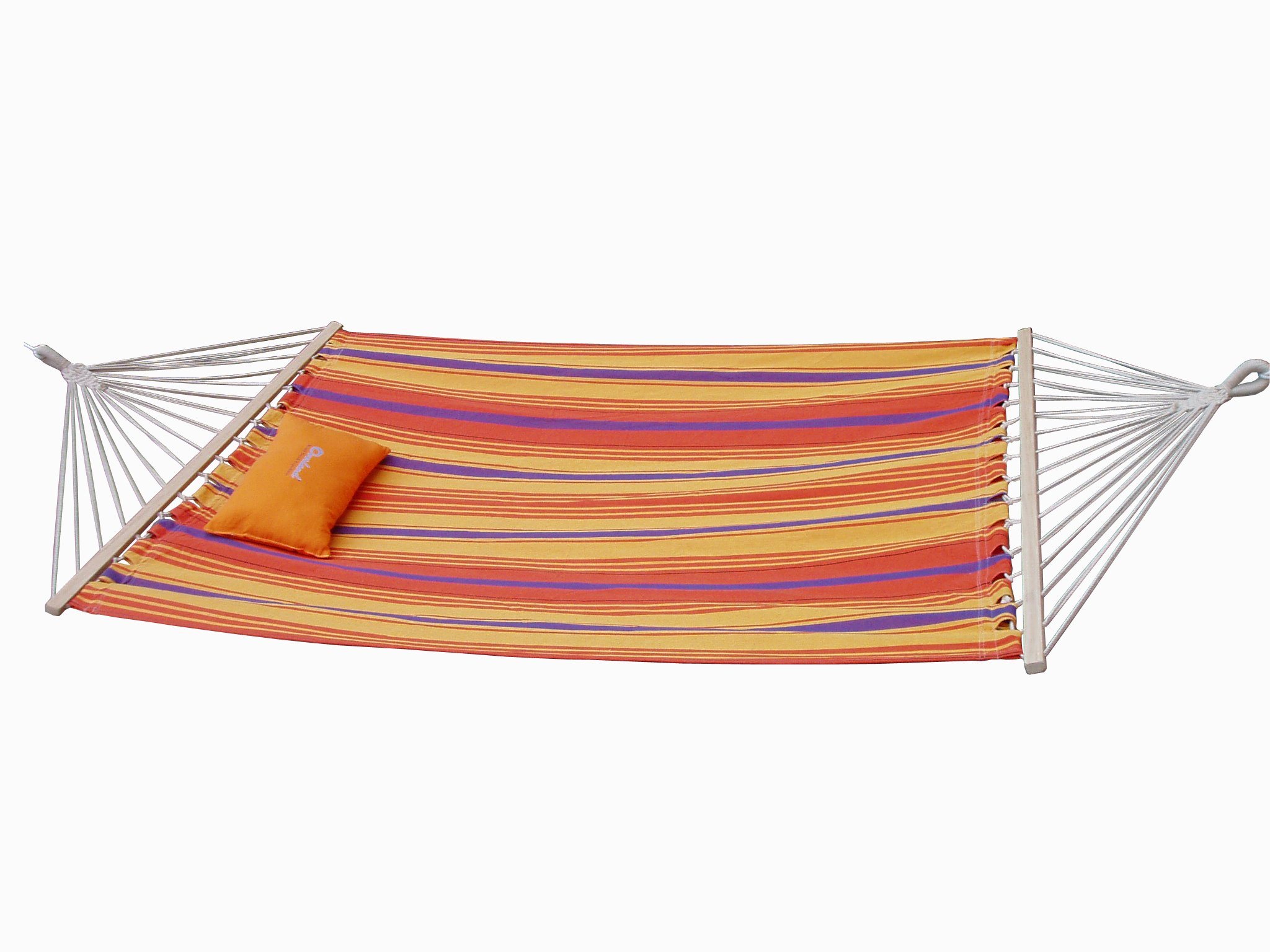 Multicolor Cotton Hammock with Pillow