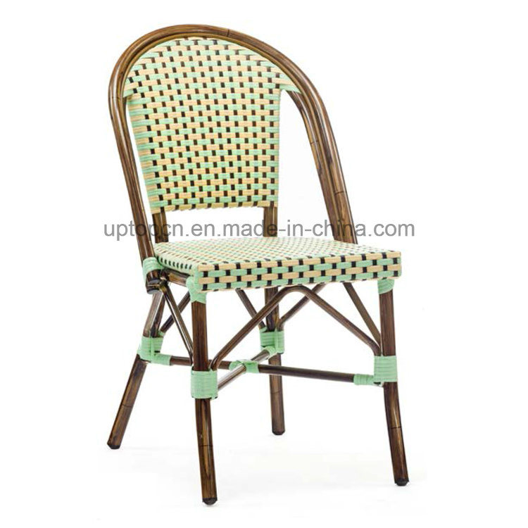 Patio Armless Aluminum Cafe Tea Restaurant Chair (SP-OC357)