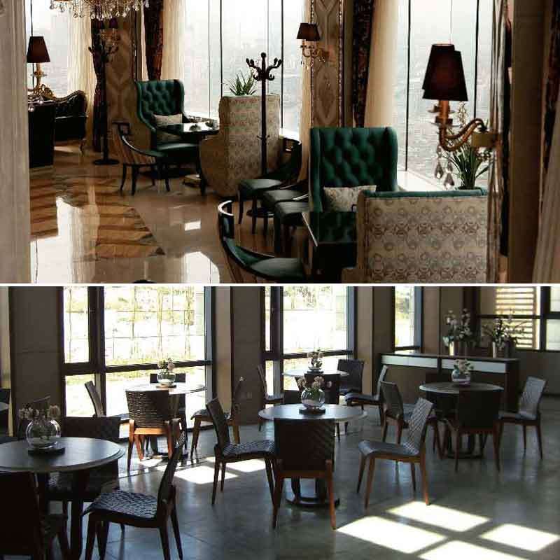 Star Hotel Restaurant Furniture Set (EMT-SKD07)