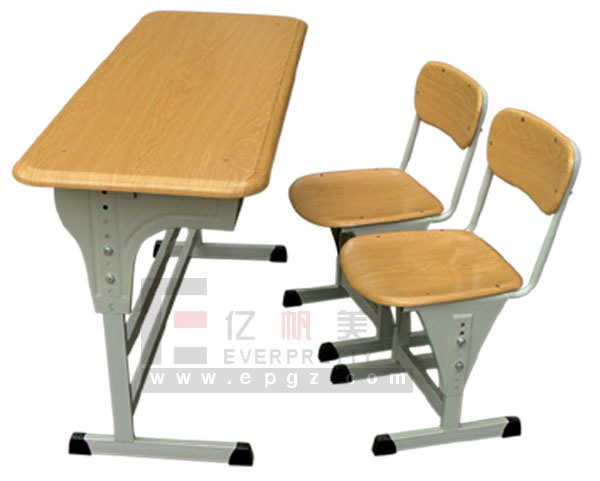 Classroom Furniture Height Adjustable Double School Student Desk (GT-47)
