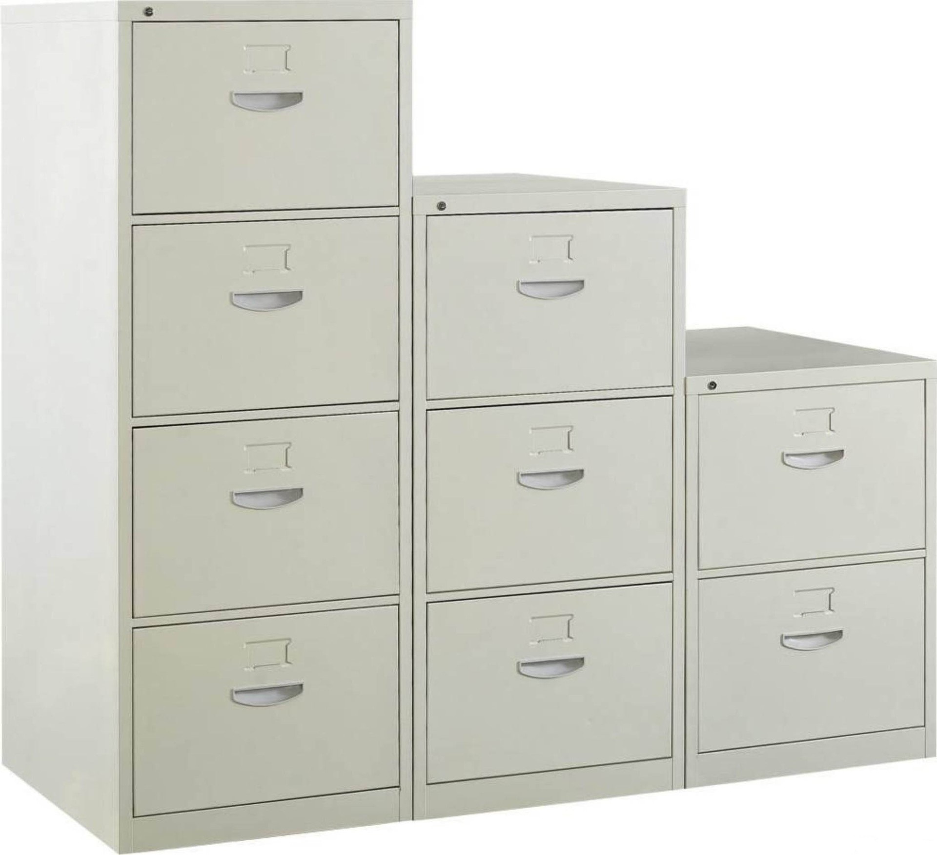 Vertical Filing Cabinet with 2 Drawer