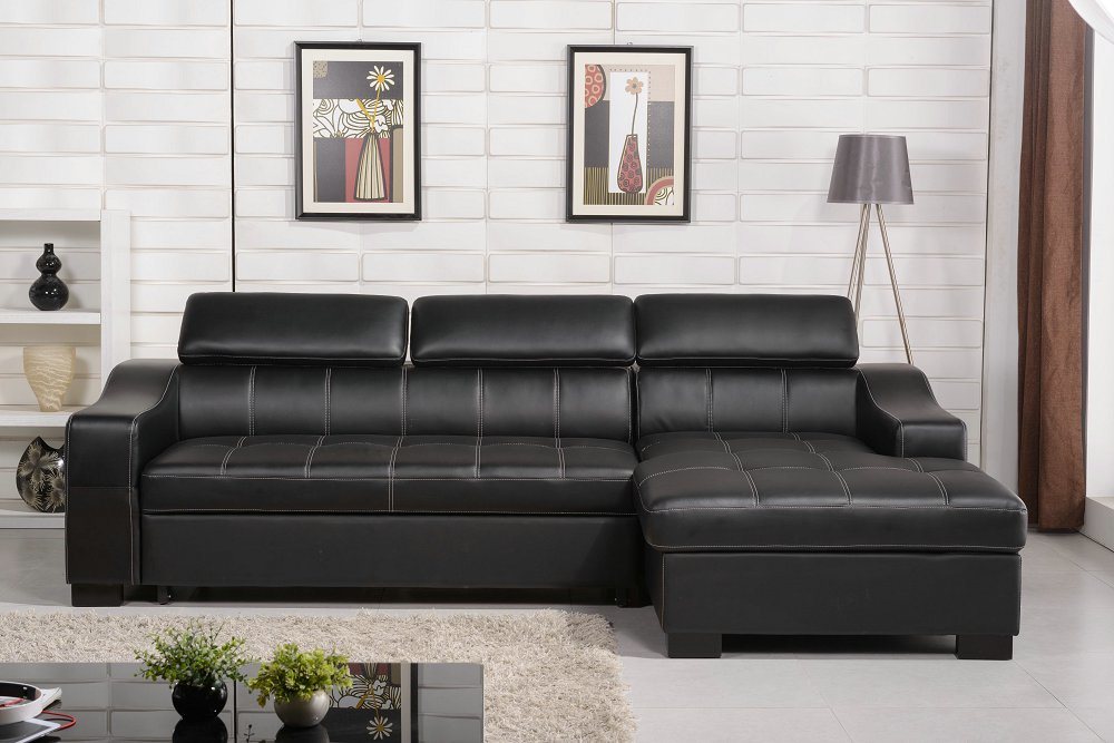 Modern Design Furniture Leather Sofa Bed