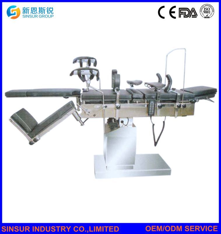 X-ray Use Multi-Purpose Hospital Equipment Electric Surgical Operating Table Price