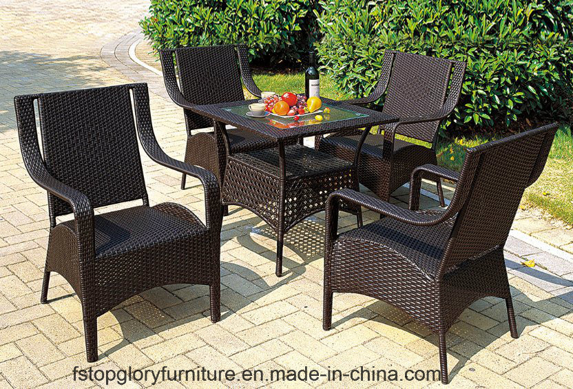 Garden Patio Dining Table and Chairs for Outdoor Furniture (TG-082)