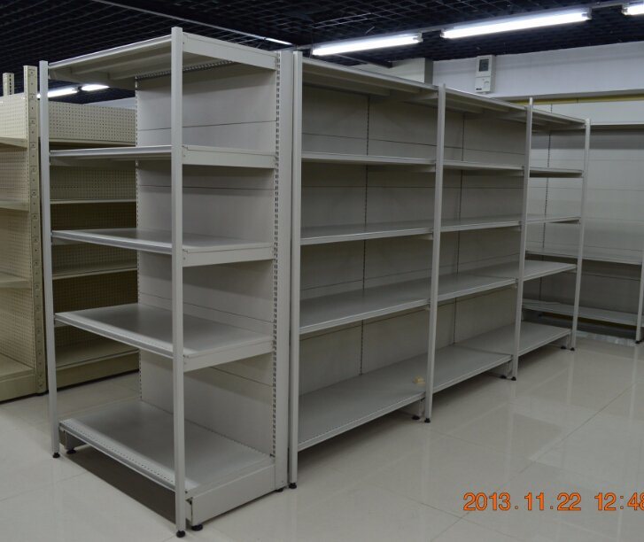 Quality Guarantee Supermarket Shelf with Holding Post
