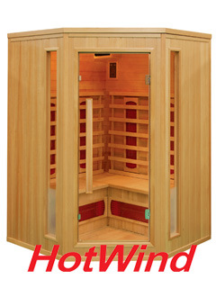 2017 Hotwind Hemlock Far Infrared Sauna for 3-4 Person-Ap3c