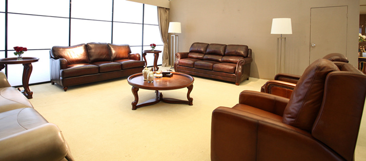 Most Comfortable Leather Sofa (A11&A12)