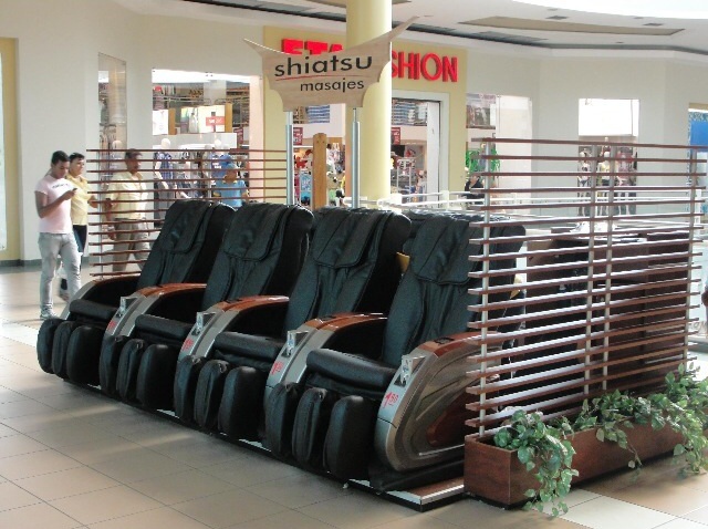 Commercial Use Coin Operated Vending Massage Chair Rental