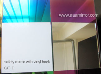 Factory 4mm Vinyl Backed Silver Mirror