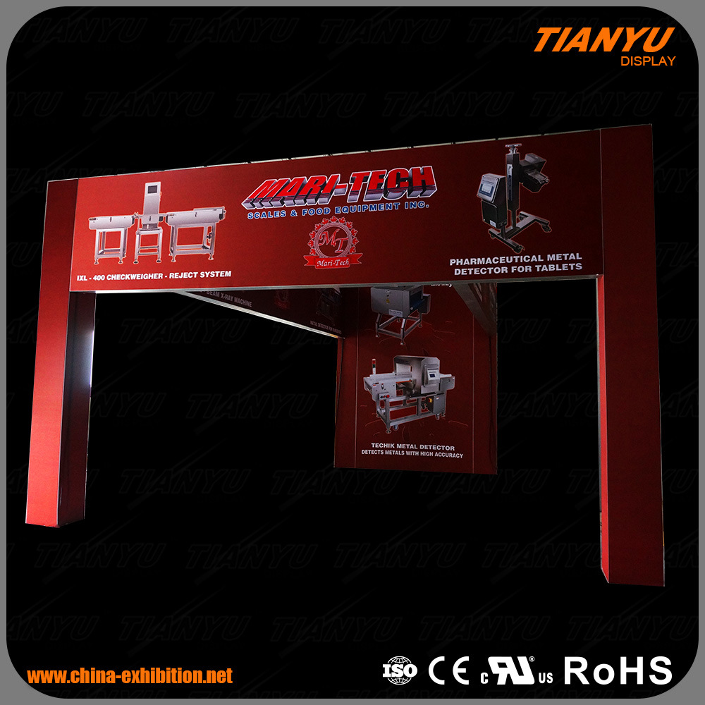Portable Aluminum Frame with Fabric Printing Booth