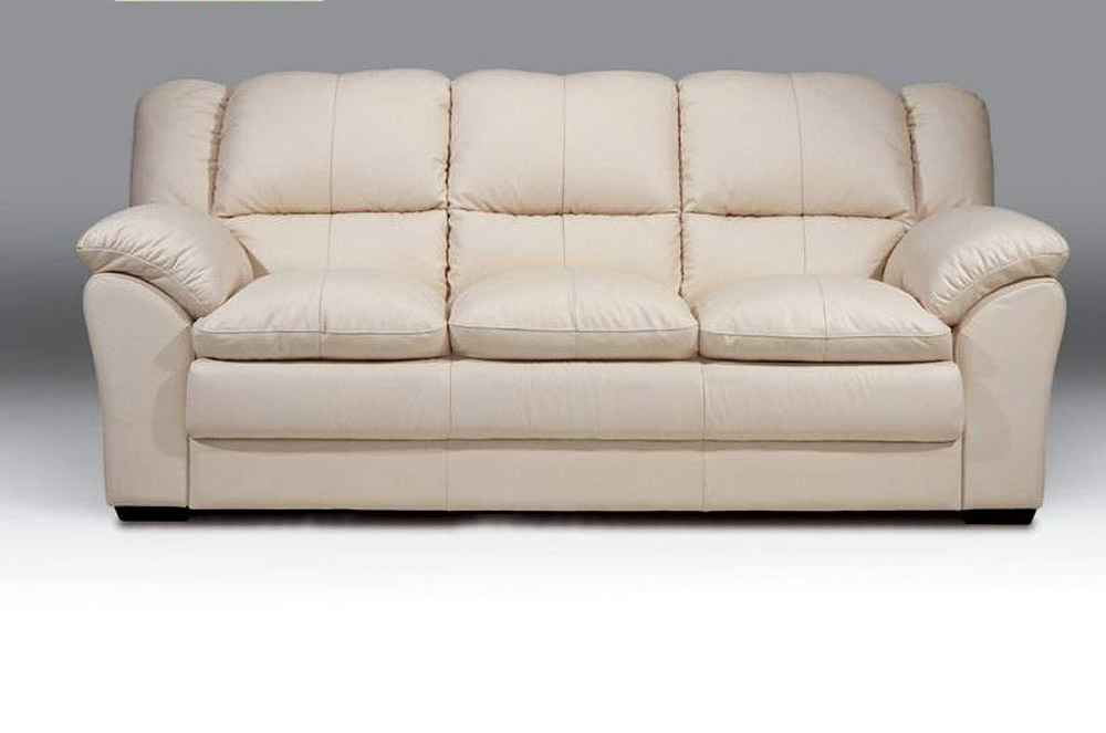 Contemporary American Leather Sofa